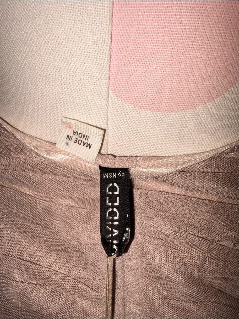 Divided by H&M Pink Tiered Tulle Mini Dress - Picture 7 of 8